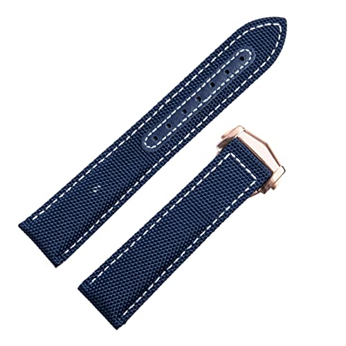 Bracelet montre Omega 300 AT150 toile nylon pour style Aqua Terra