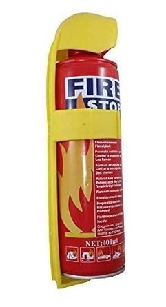 ECO FIRE FIRE Stop Aluminum Flame Retardant Fuild Portable Fire Extinguisher,500ml, Red