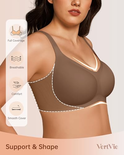 Image of Vertvie Wireless Seamless Jelly Bra Supportive Smoothing