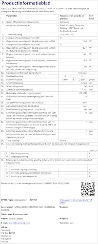 Televisore Samsung Smart TV UHD