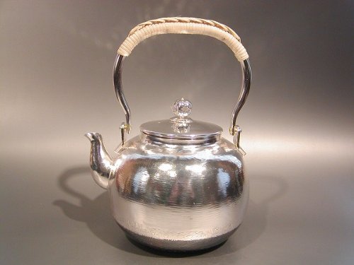 ◎▲11 茶道具 精穂堂 茶筒 ポット 湯沸し /鉄瓶 煎茶 茶器 水注