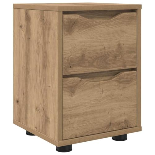 Table de chevet en chêne stable pour optimiser les petits espaces
