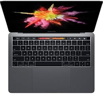 Apple 13in MacBook Pro, Retina, Touch Bar, 3.1GHz Intel Core i5 Dual Core, 8GB RAM, 256GB SSD, Space Gray, MPXV2LL/A (Renewed)