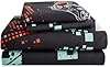 SDY 4PCS Game Console Bedding Sheets Set Twin Size,Super Cozy Soft Microfiber Gamer Bed Sheets for Boys, Girls, and Kids, Bed in a Bag with 1 Fitted Sheet+ 1 Top Flat Sheet + 2 Pillowcases #2