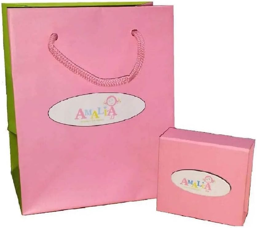 amalia 18K Solid Yellow Gold Our Lady of Coromoto Medal 9mm