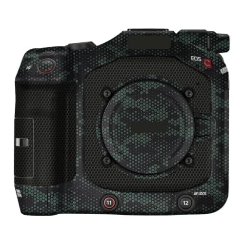 Autocollant de protection anti-rayures Canon EOS C80 contre l'usure Mamba Green