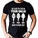Generic Custom Fathers Day Tee,Personalized We Used to Live in Your Balls T-Shirt, Fun T-Shirt for Dada, Sarcastic Funny Shirt Gift for Dad Grandpa from Son Wife Daughter, Medium, Style 02