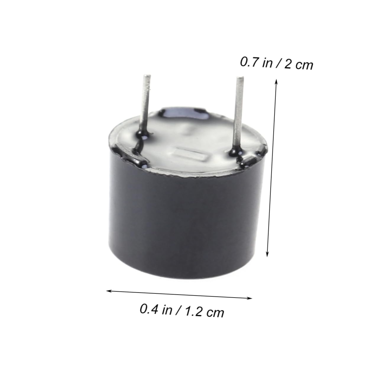 Cabilock 5 Pack Small Enclosed Electronic Alarms 12mm -7v High Voice Pressure for Alarm Systems