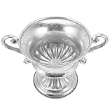 Jarrón de flores de hierro: jarrón de flores creativo, una bonita decoración de escritorio para que elijas el elegante adorno de jarrón es la decoración perfecta para tu hogar u oficina, jarrón vintage floral