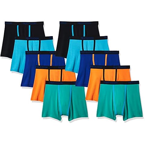 Fruit of the Loom Boys' Boxer Briefs, 10 Pack Cover
