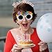 Atoden 60th Birthday Decorations for Woman - Fabulous Sash, Headband, Tiara Crown - 60 Year Old Gifts for Women - Rose Gold Accessories