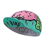 BikingBros Skull Cycling Cap - Polyester Skeleton Cycling Hat-Under Helmet - Funny Cycling Helmet...