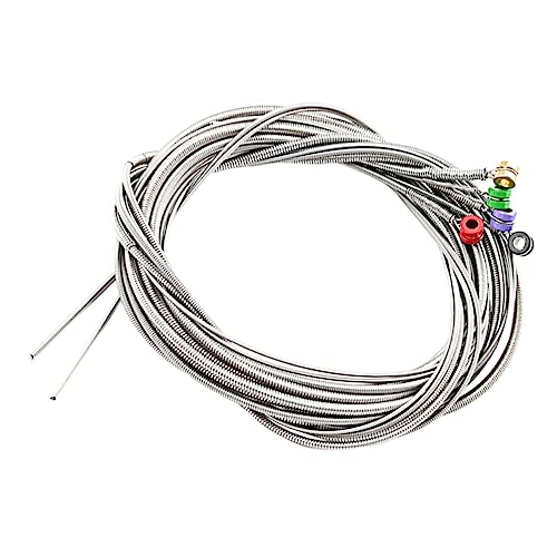 TOYANDONA U34 5-string Bass String Set Sturdy Metal Strings for Professionals and Beginners