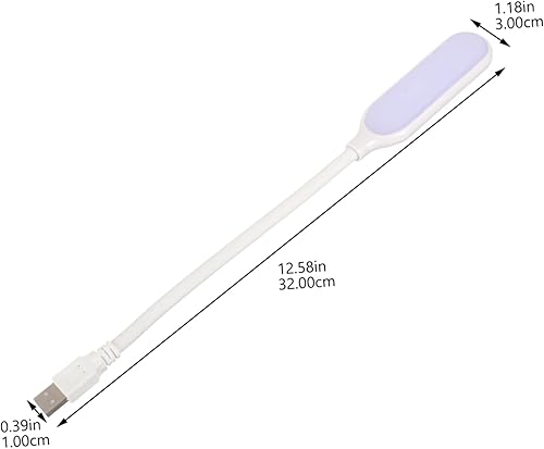 Miniatura 9 de Lámpara de lectura de luz nocturna USB para dormitorio, manguera flexible, luz de lectura, luz de lectura para dormitorio, luz de noche de noche,