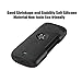 MEKNIC Protective Silicone Cover Case for Insta360 One X Action Camera, Dust-and Water Proof Anti-Scratch Skin Cases Cover Indoors and Outdoors Selfie Camera Accessories (No Camera Black Version)