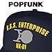 Popfunk Official Star Trek: Enterprise (Series) Enterprise Nx-01 Foam Snapback Trucker Hat - Unisex for Men and Women
