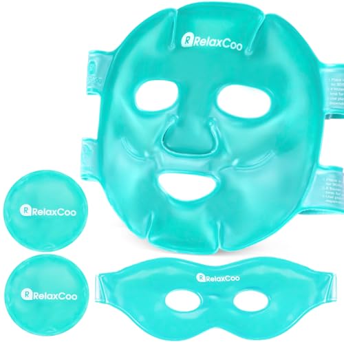 RelaxCoo Ice Face Eye Mask for Dark Circles and...