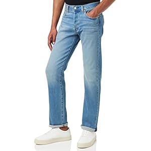 Levi’s 501 Original Fit Jeans Homme, Ironwood Overt, 33W / 34L