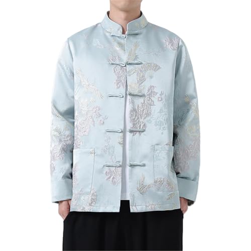 Veste jacquard style chinois premium veste d'hiver homme luxe Tang