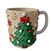Imagen de Mozeuu Tazas de Navidad de resina artística