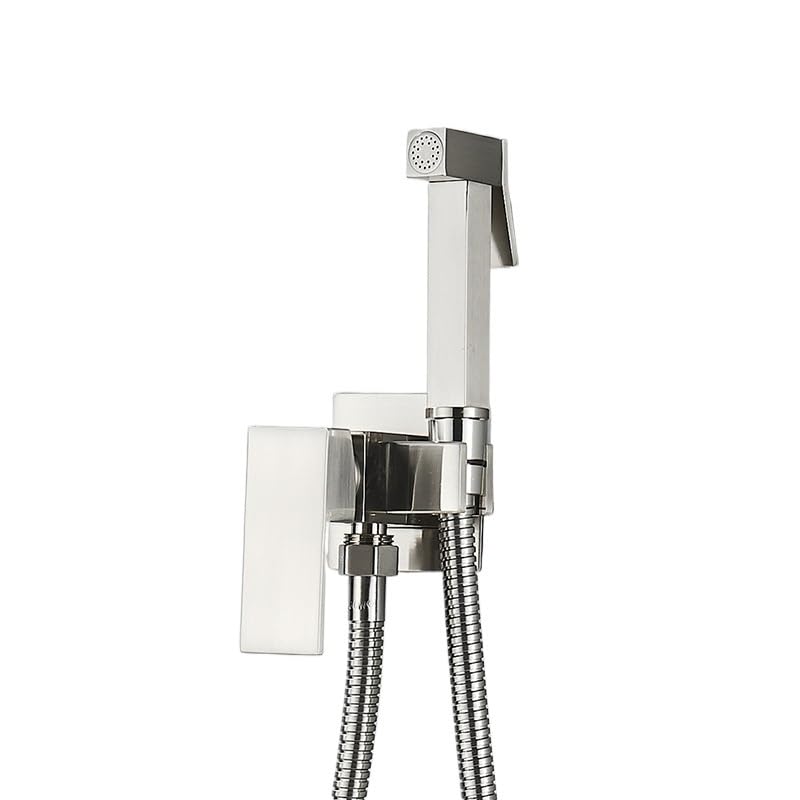 Mitigeur cuisine en laiton avec bidet et douchette carrée pour optimiser l'espace de votre bar