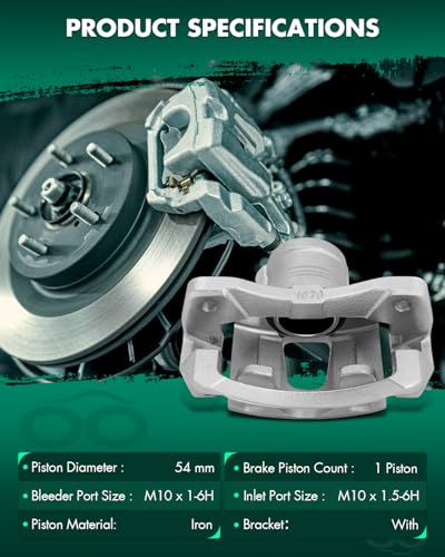 Image of SCITOO Front Left+Right Brake Calipers With Bracket 19B2810 19B2811 Compatible For Chevrolet 2004-2011 2013-2016 For Daewoo 1999-2002 For Pontiac 2005-2010 For Suzuki 2004-2009
