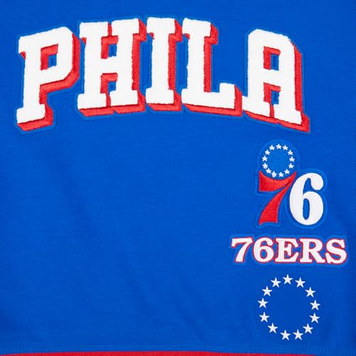 Image of Pro Standard Big Girls NBA Retro Classics Fleece Crewneck Sweatshirt