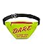 Neon Retro DARE Fanny Pack Waist Bags with Adjustable Waist Straps (Neon Green)