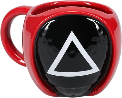 Squid Game Masked Guard Shaped Mug - Officially Licensed Squid Game Product