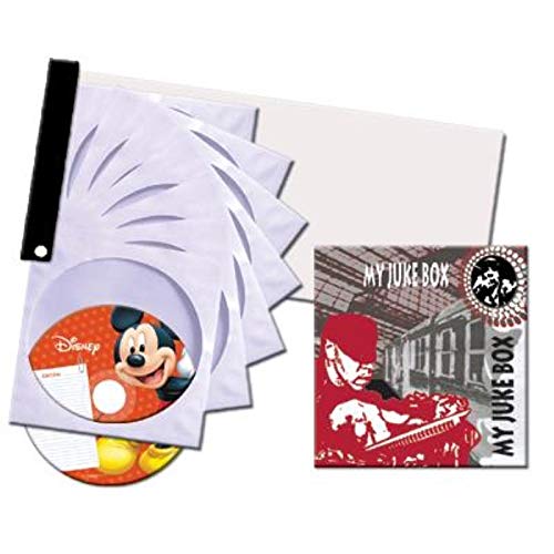 12 Porta cd de papel paper case black