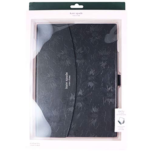Protégez votre iPad Pro 11 avec l'étui portefeuille Kate Spade noir anti-rayures et fonctionnel