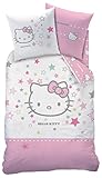 edredon hello kitty 100% algodón. CTI Funda de edredón de 55, 11x78, 75 + 1 Funda de Almohada 24,8 x 24,8 x24, 8 Hello Kitty Galaxy