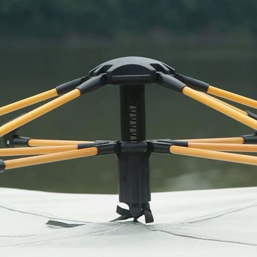 Carpa automática multifuncional de camping con doble puerta miniatura 4