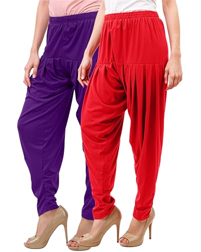 Image of Buy That Trendz Patiala Salwar for Women Relaxed Fit Viscose Patiyala Salwar Harem Bottom Pants