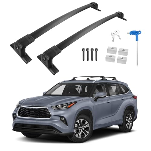 330LB Roof Rack Cross Bars for 2020-2026 Highlander XLE Limited Platinum