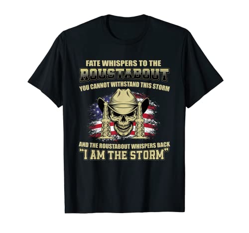 Hombre Orgulloso de American Oil Rig Pride Drillers America Camiseta