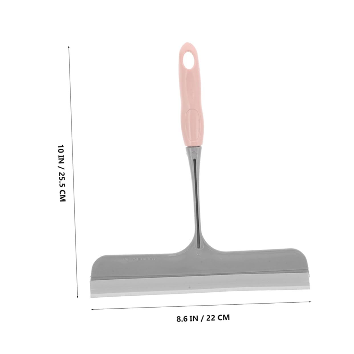 Cabilock Efficient Cleaning Tool 2pcs T-Shaped Mirror Wiper Glass Scraper for Water Spots Removal