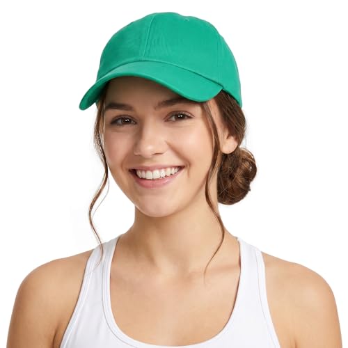 Image of Womens Satin Lined Unstructured Baseball Cap Unisex Silk Lining Washed Cotton Adjustable Vintage Dad Hat