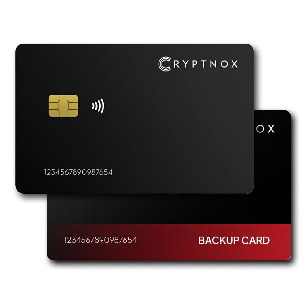 Lot de 2 portefeuilles cryptographiques ultra sécurisés | Stockage froid  pour Bitcoin, Ethereum, NFTs et plus | Couplage biométrique, NFC crypté  Tap-To-Sign | Sécurité FIDO2 : Amazon.fr: Informatique