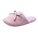Ginsenget Scarpe Inverno Morbido Ciabatte,Calde Pantofole di Cotone con Suola Spessa, Baotou Capelli Antiscivolo, Viola_41,Ciabatte Calde Peluche Morbido