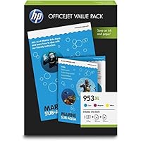 HP 4x Originale 953 Cartucce Di Inchiostro Officejet Pro 8210 - Foto 2