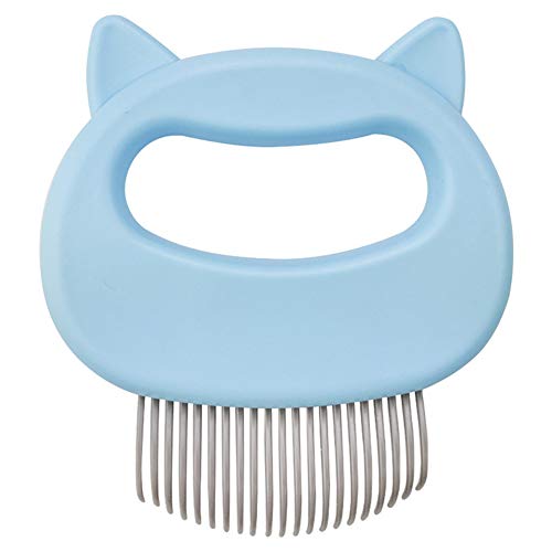 Liveday Relaxing Cat Comb Massager Pet Brush Dog Hair Removal Open Knot Massage Comb to Comb Your Dogs,Cats