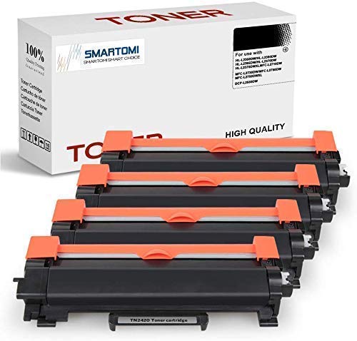 SMARTOMI TN2420 TN2410 Toner Cartridge Replacement for Brother TN2420 TN2410 for Brother MFC-L2710DW HL-L2350DW DCP-L2530DW HL-L2310D HL-L2370DN MFC-L2710DN MFC-L2730DW MFC-L2750DW DCP-L2510D