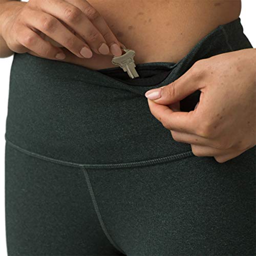 prAna Legging feminina Transform Jadeite Heather, PP