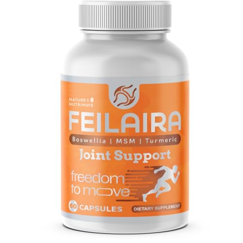 Feilaira Glucosamine Chondroitin & Boswellia 60 Ct 1 Month Supply