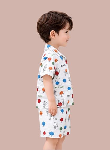 Image of 3BROS Baby Boys & Baby Girls Pure Cotton Clothing Set Casual Half Sleeves Shirt with Shorts Set For Boys & Girls