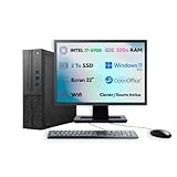 ✅ PERFORMANCE FLUIDE AU QUOTIDIEN – SELON CONFIGURATION Processeur Intel Core i7, mémoire vive adaptée et SSD rapide pour un démarrage en quelques secondes, une navigation fluide et un multitâche efficace pour la bureautique, Internet, visioconférence et usage professionnel.