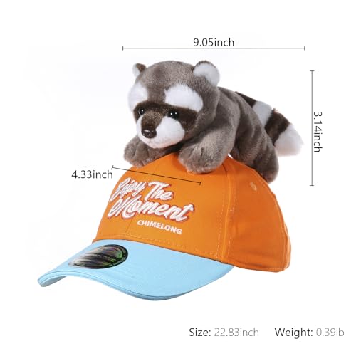 Animal Baseball Cap for Boys Funny 3D Plush Doll Baby Toddler Snapback Ball Hat Gifts for Kids2