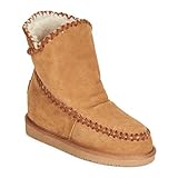 42114 Gioseppo 42114, Botas Slouch para Mujer, Marrón Cuero, 38 EU
