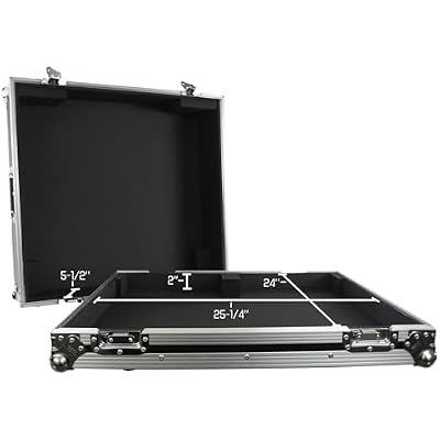 تتوافق حالات Harmony Audio مع خلاط Allen & Heath SQ-6 الرقمي HCAHSQ6 Flight DJ Road Custom Custom Case
